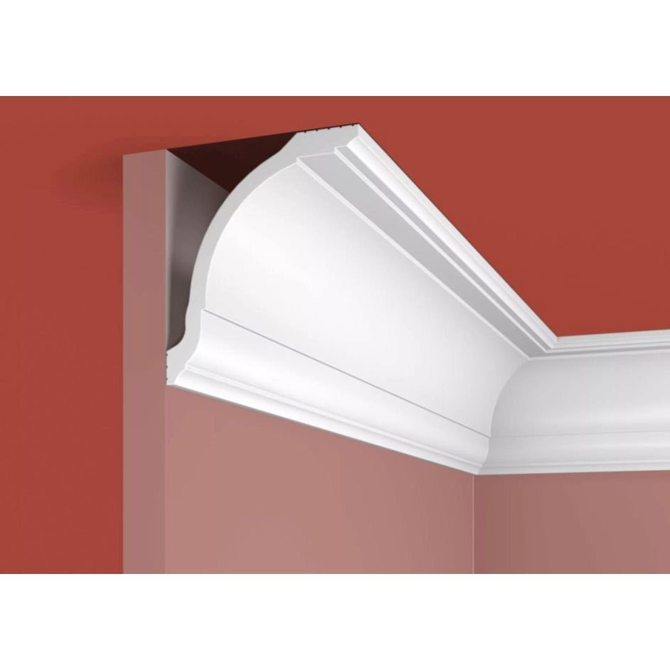Карниз Cosca Decor (Коска) KX015, 97х84, 2000 мм, Экополимер