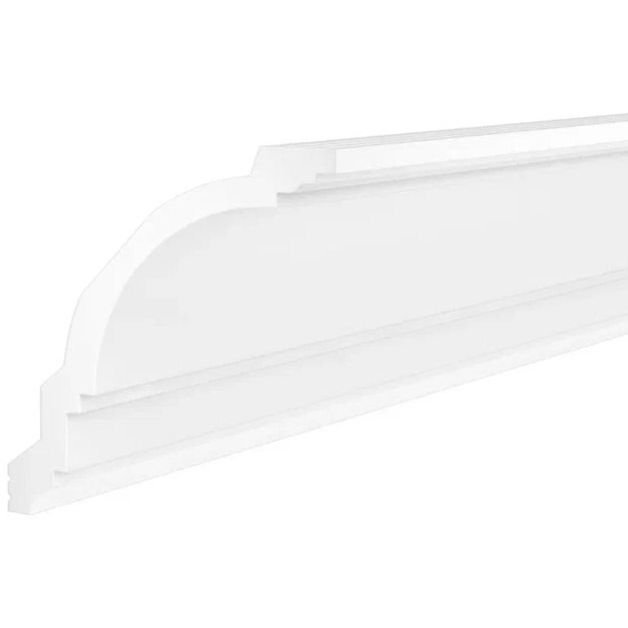 Карниз Cosca Decor (Коска) KX004, 117х118, 2000 мм, Экополимер