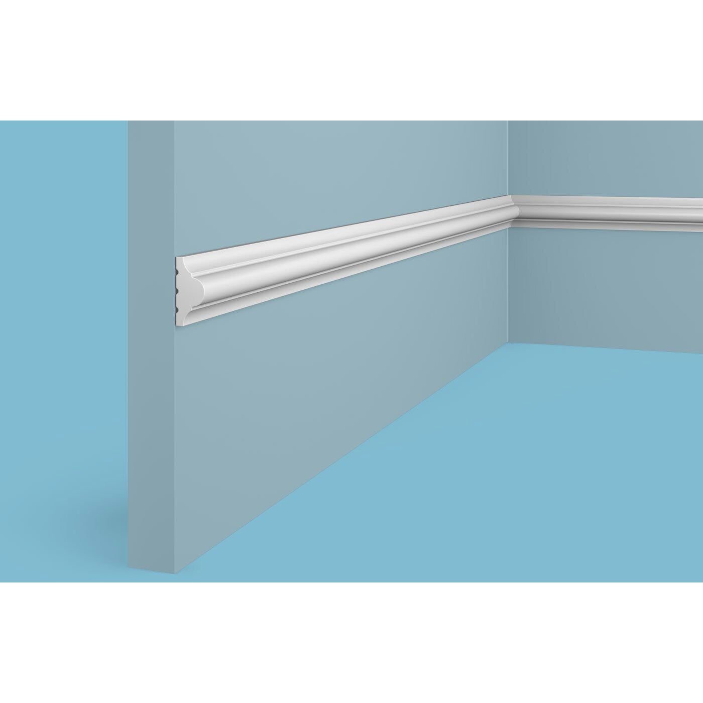 Молдинг Cosca Decor (Коска) MX001, 26х12, 2000 мм, Экополимер