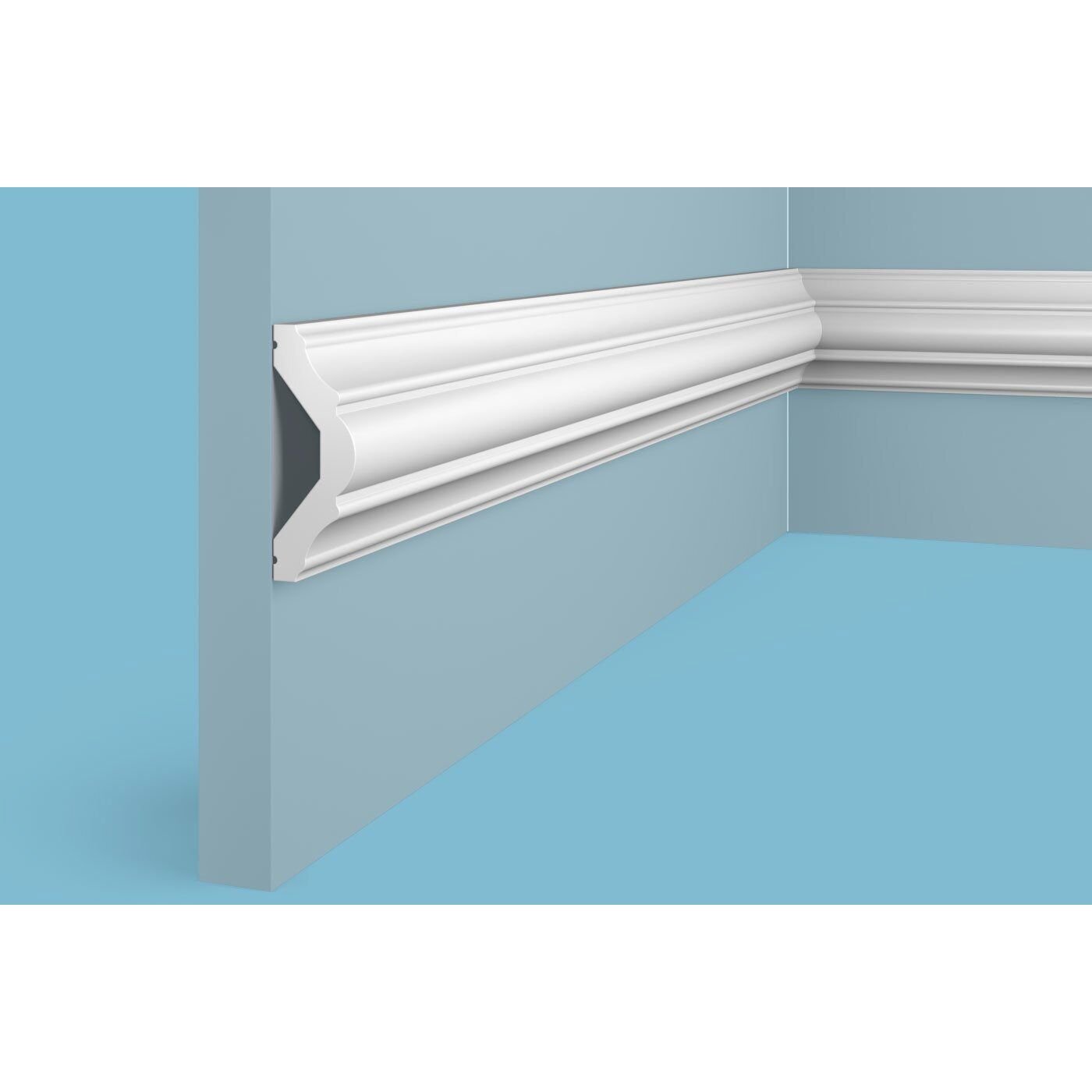 Молдинг Cosca Decor (Коска) MX022, 62х22, 2000 мм, Экополимер