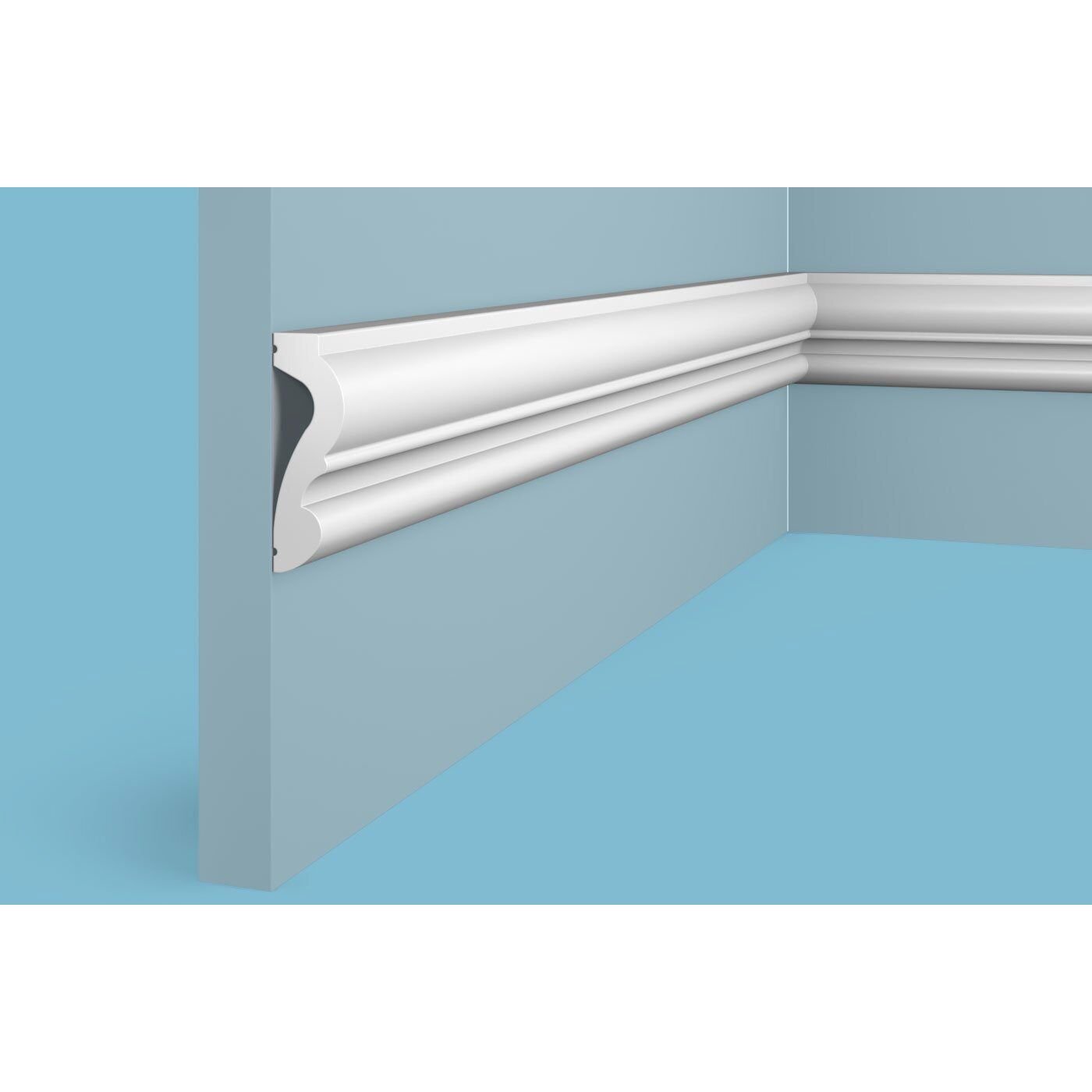 Молдинг Cosca Decor (Коска) MX024, 58х19, 2000 мм, Экополимер