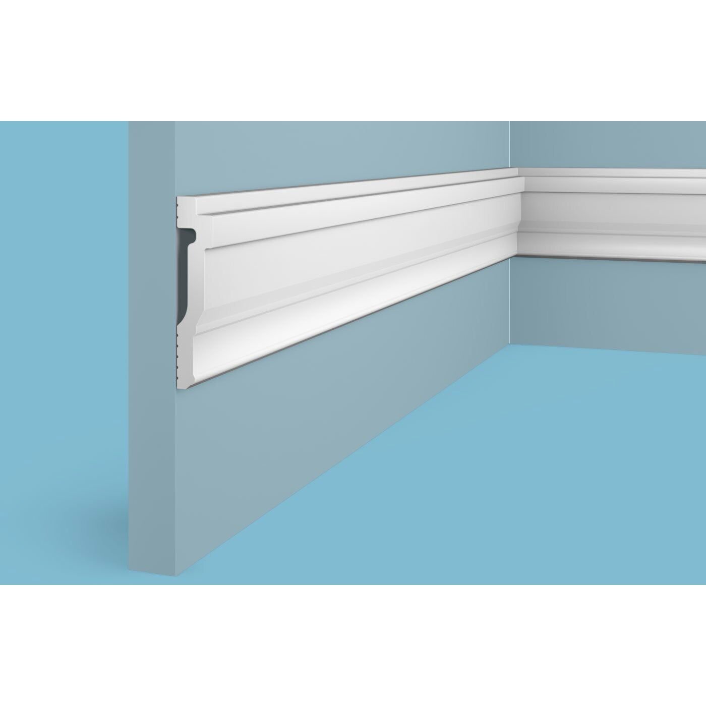 Молдинг Cosca Decor (Коска) MX026, 72х16, 2000 мм, Экополимер