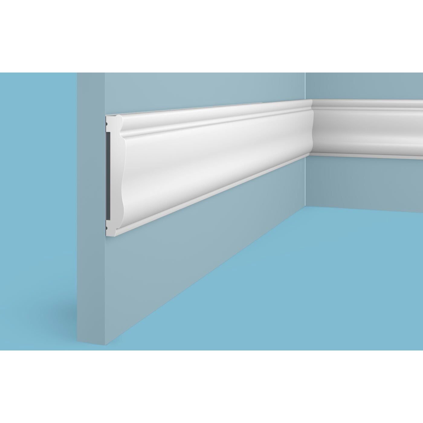 Молдинг Cosca Decor (Коска) MX033, 76х14, 2000 мм, Экополимер