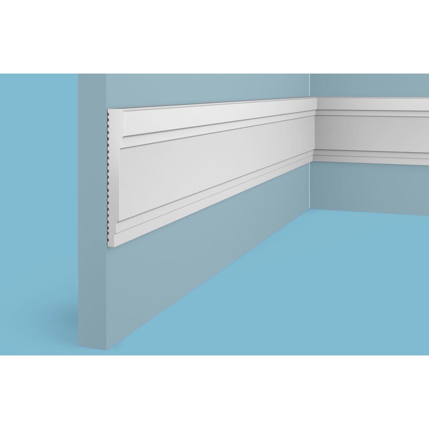Молдинг Cosca Decor (Коска) MX028, 85х12, 2000 мм, Экополимер