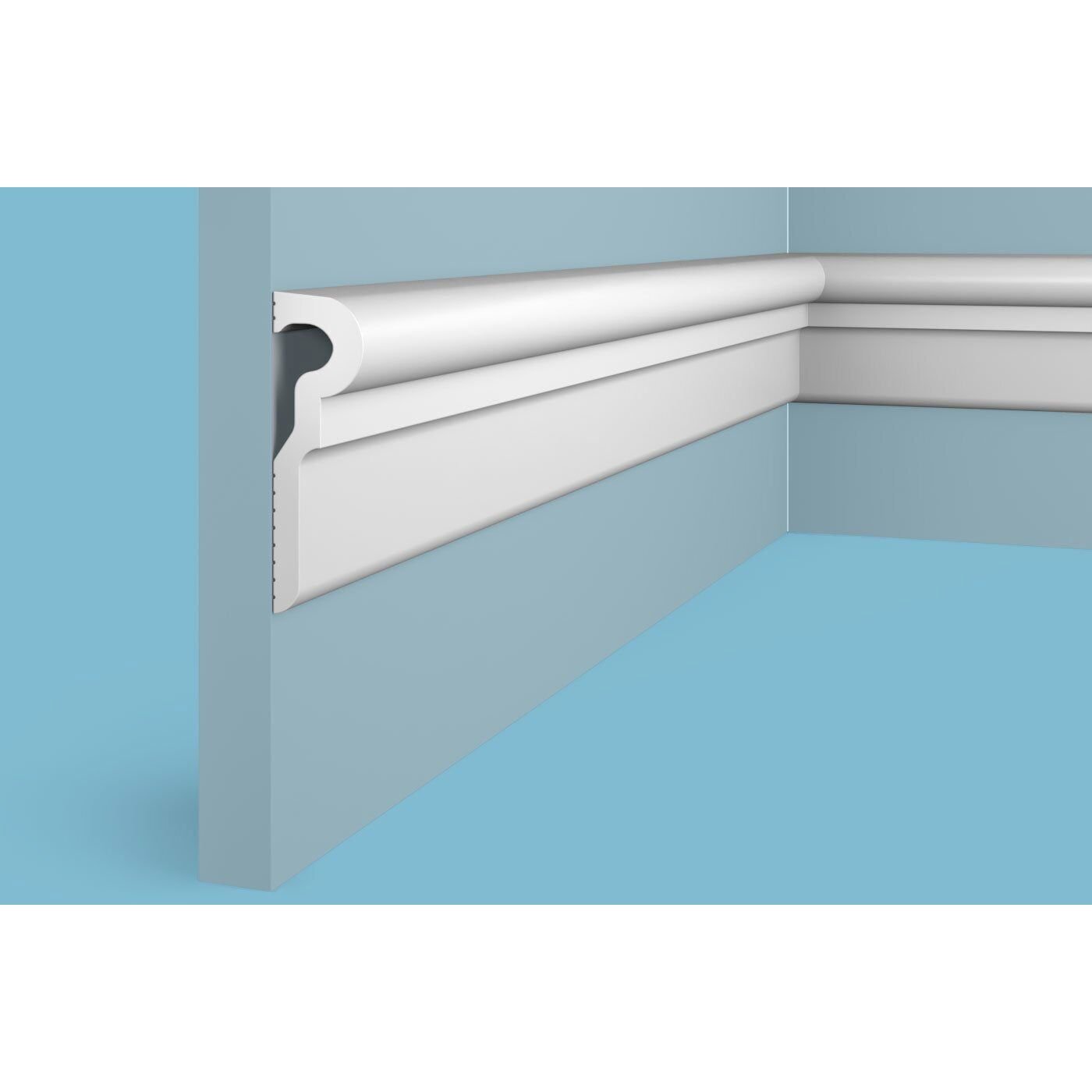 Молдинг Cosca Decor (Коска) MX027, 78х24, 2000 мм, Экополимер