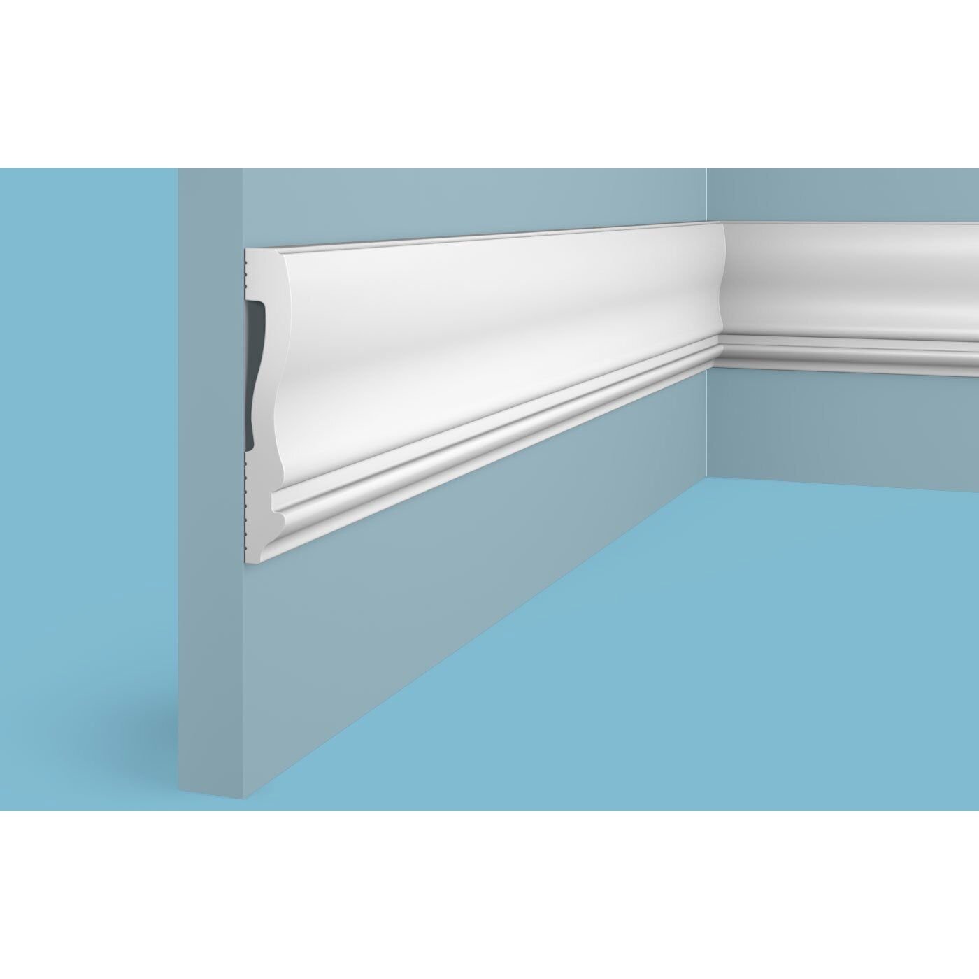 Молдинг Cosca Decor (Коска) MX029, 85х14, 2000 мм, Экополимер