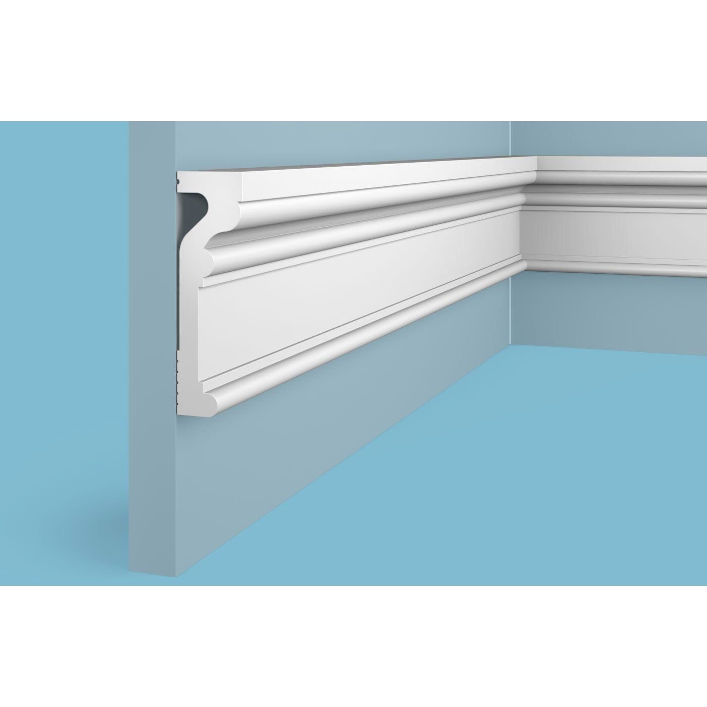 Молдинг Cosca Decor (Коска) MX045, 91х27, 2000 мм, Экополимер
