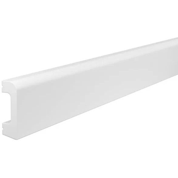Плинтус потолочный Cosca Decor (Коска) PX013, 50х15, 2000 мм, Белый Экополимер