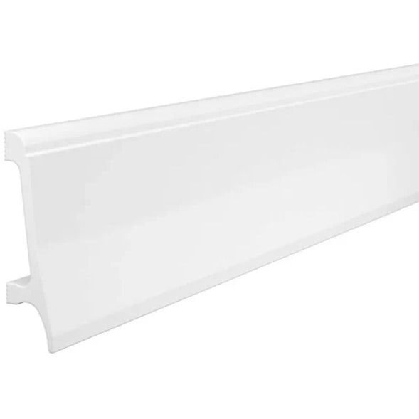 Плинтус потолочный Cosca Decor (Коска) PX018, 80х20, 2000 мм, Белый Экополимер