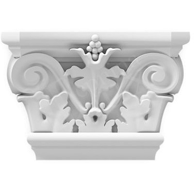 Капитель Прима Лепнина (Prima Lepnina) Ш3, 215х54х146 мм
