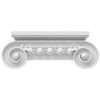 Капитель Прима Лепнина (Prima Lepnina) Ш4, 470х82х127 мм