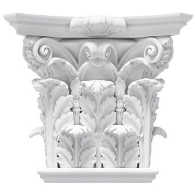 Капитель Прима Лепнина (Prima Lepnina) Ш7, 375х154х340 мм