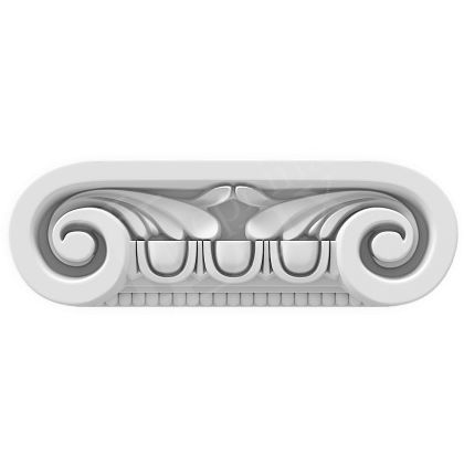 Капитель Прима Лепнина (Prima Lepnina) Ш9, 236х61х80 мм