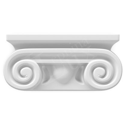 Капитель Прима Лепнина (Prima Lepnina) Ш29, 100х13х47 мм