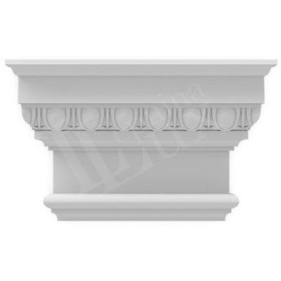 Капитель Прима Лепнина (Prima Lepnina) Ш31, 440х105х260 мм