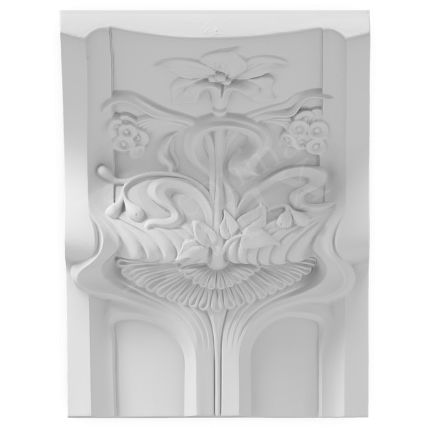 Капитель Прима Лепнина (Prima Lepnina) Ш35, 368х209х488 мм