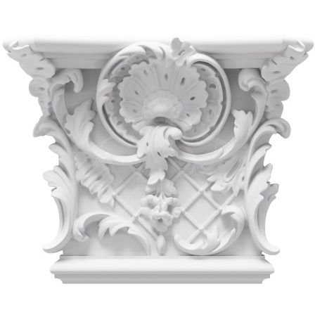 Капитель Прима Лепнина (Prima Lepnina) Ш37, 420х106х330 мм