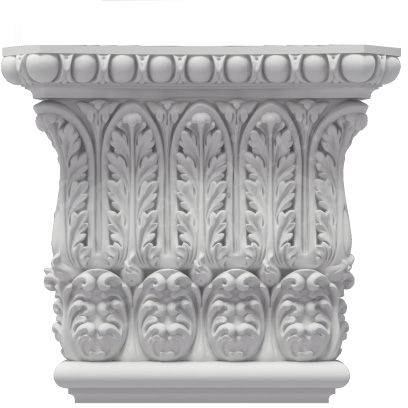 Капитель Прима Лепнина (Prima Lepnina) Ш39, 223х87х305 мм