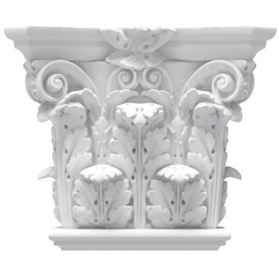 Капитель Прима Лепнина (Prima Lepnina) Ш42, 225х117х340 мм