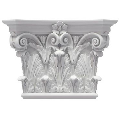 Капитель Прима Лепнина (Prima Lepnina) Ш44, 665х184х475 мм