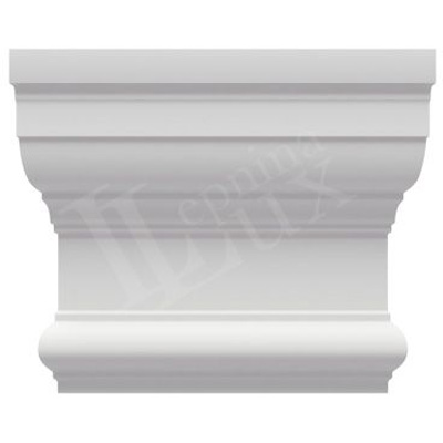 Капитель Прима Лепнина (Prima Lepnina) Ш45, 370х70х300 мм