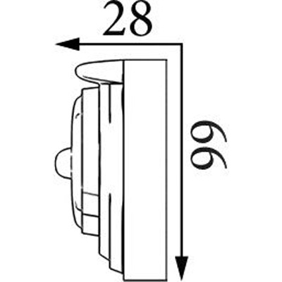 Молдинг Прима Лепнина (Prima Lepnina) МД40, 520х28х66 мм