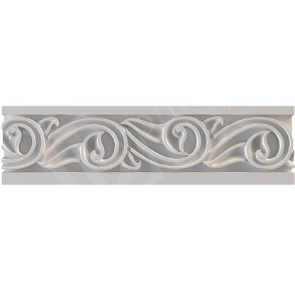 Молдинг Прима Лепнина (Prima Lepnina) МД43, 850х24х67 мм
