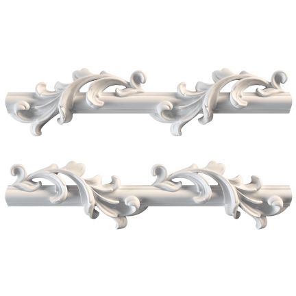 Молдинг Прима Лепнина (Prima Lepnina) МД66, 690х24х85 мм