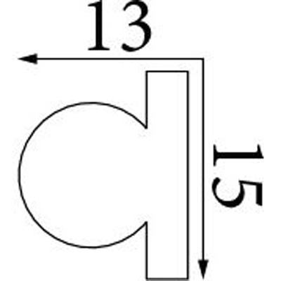 Молдинг Прима Лепнина (Prima Lepnina) МД88, 730х13х15 мм