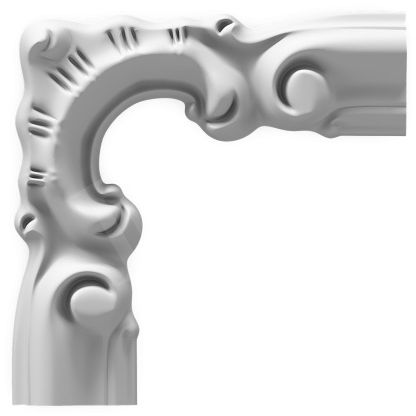 Угол Прима Лепнина (Prima Lepnina) ТУ2, 131х16х131 мм