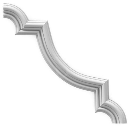 Угол Прима Лепнина (Prima Lepnina) ТУ9, 177х8х177 мм