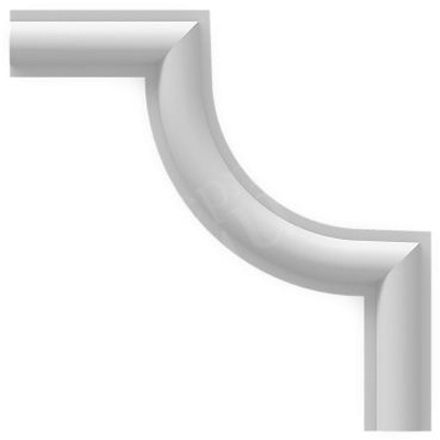 Угол Прима Лепнина (Prima Lepnina) ТУ16а, 105х10х105 мм