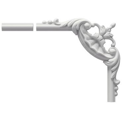 Угол Прима Лепнина (Prima Lepnina) ТУ32, 250х22х250 мм