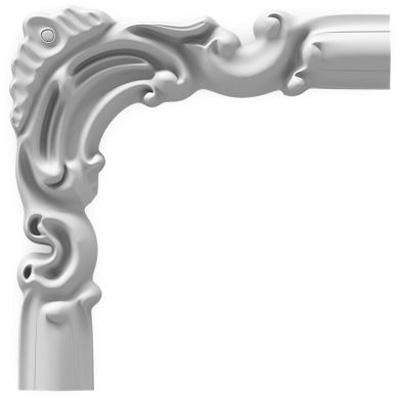 Угол Прима Лепнина (Prima Lepnina) ТГУ15, 202х20х202 мм