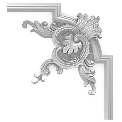 Угол Прима Лепнина (Prima Lepnina) ТГУ47, 350х25х350 мм