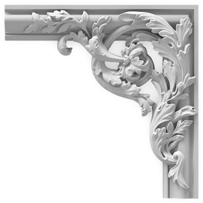 Угол Прима Лепнина (Prima Lepnina) ТГУ49, 300х30х300 мм