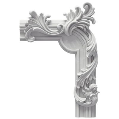 Угол Прима Лепнина (Prima Lepnina) ТГУ78, 365х50х470 мм