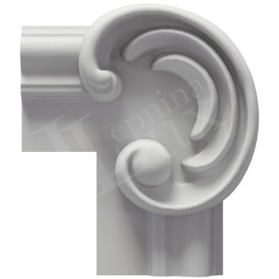 Угол Прима Лепнина (Prima Lepnina) ТГУ80, 130х34х160 мм