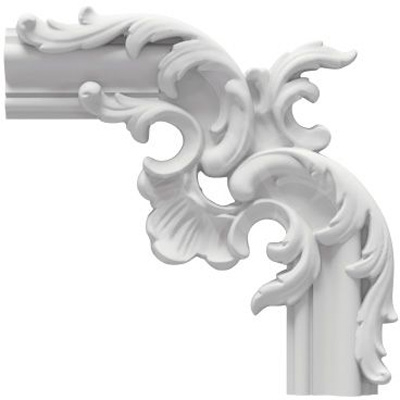 Угол Прима Лепнина (Prima Lepnina) ТГУ84, 250х30х250 мм