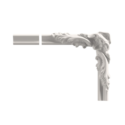 Угол Прима Лепнина (Prima Lepnina) ТГУ125, 360х57х360 мм