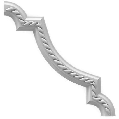 Угол Прима Лепнина (Prima Lepnina) МДУ33, 185х10х185 мм