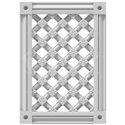 Решетка Прима Лепнина (Prima Lepnina) ВР3, 169х11х240 мм