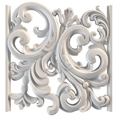 Фриз Прима Лепнина (Prima Lepnina) ФР18, 500х20х500 мм