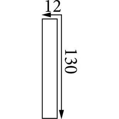 Фриз Прима Лепнина (Prima Lepnina) ФР22, 500х12х130 мм