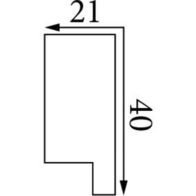 Фриз Прима Лепнина (Prima Lepnina) ФР28, 500х21х40 мм