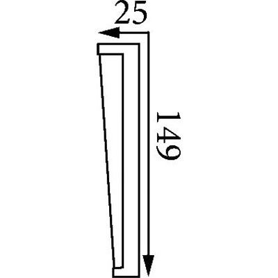 Фриз Прима Лепнина (Prima Lepnina) ФР32, 1020х149х25 мм