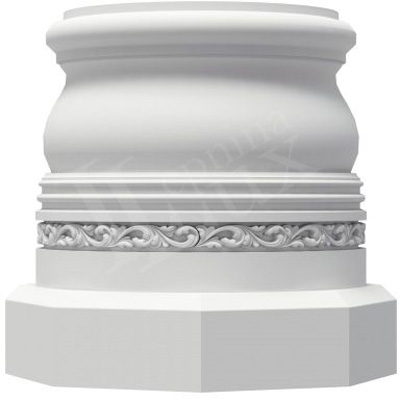 Пьедестал Прима Лепнина (Prima Lepnina) КПН14, 510х370х120 мм