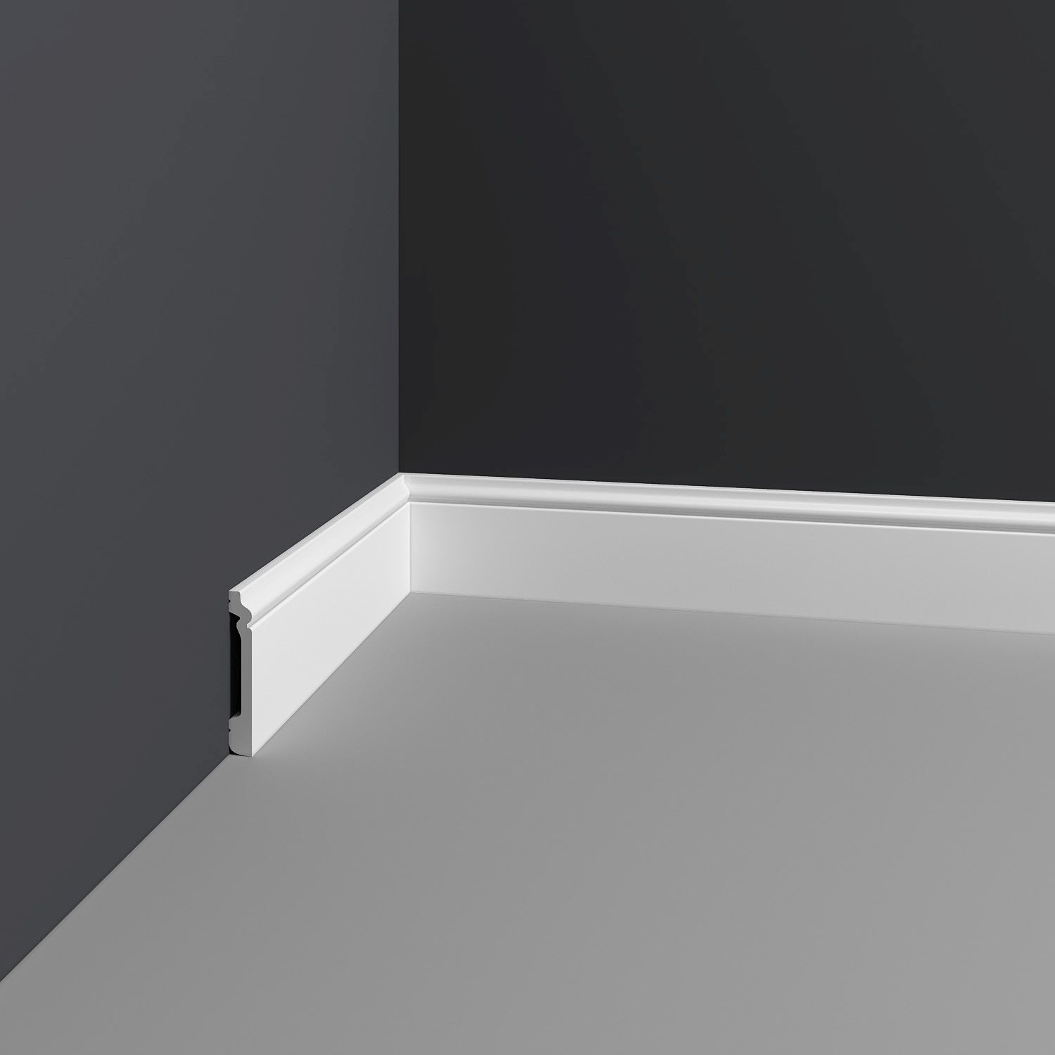 Плинтус ударопрочный R-Line (Р-Лайн) 79х13x2000 мм R1-07913