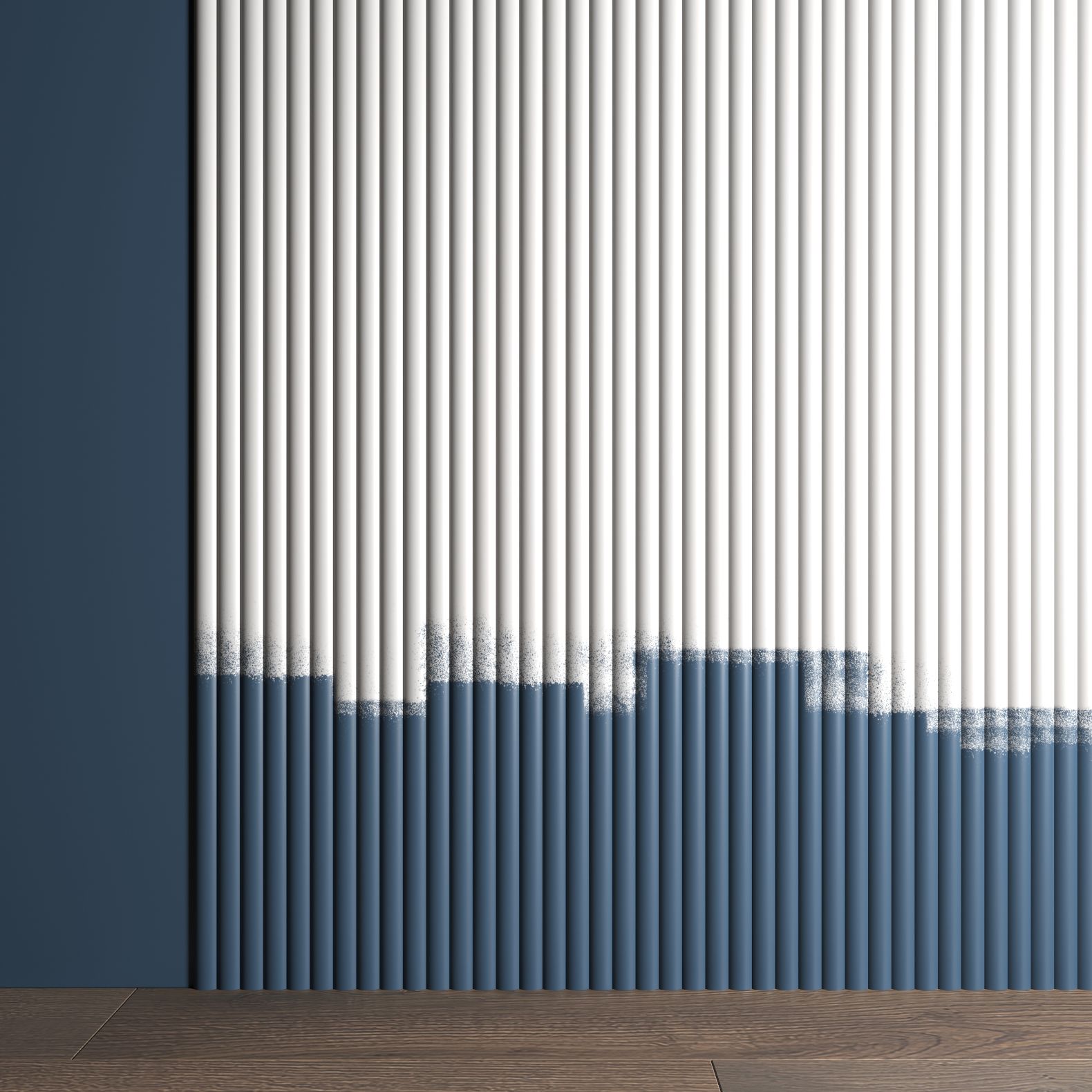 Панель ударопрочная R-Line (Р-Лайн) дюрополимер 123x9x2900 мм R3-210