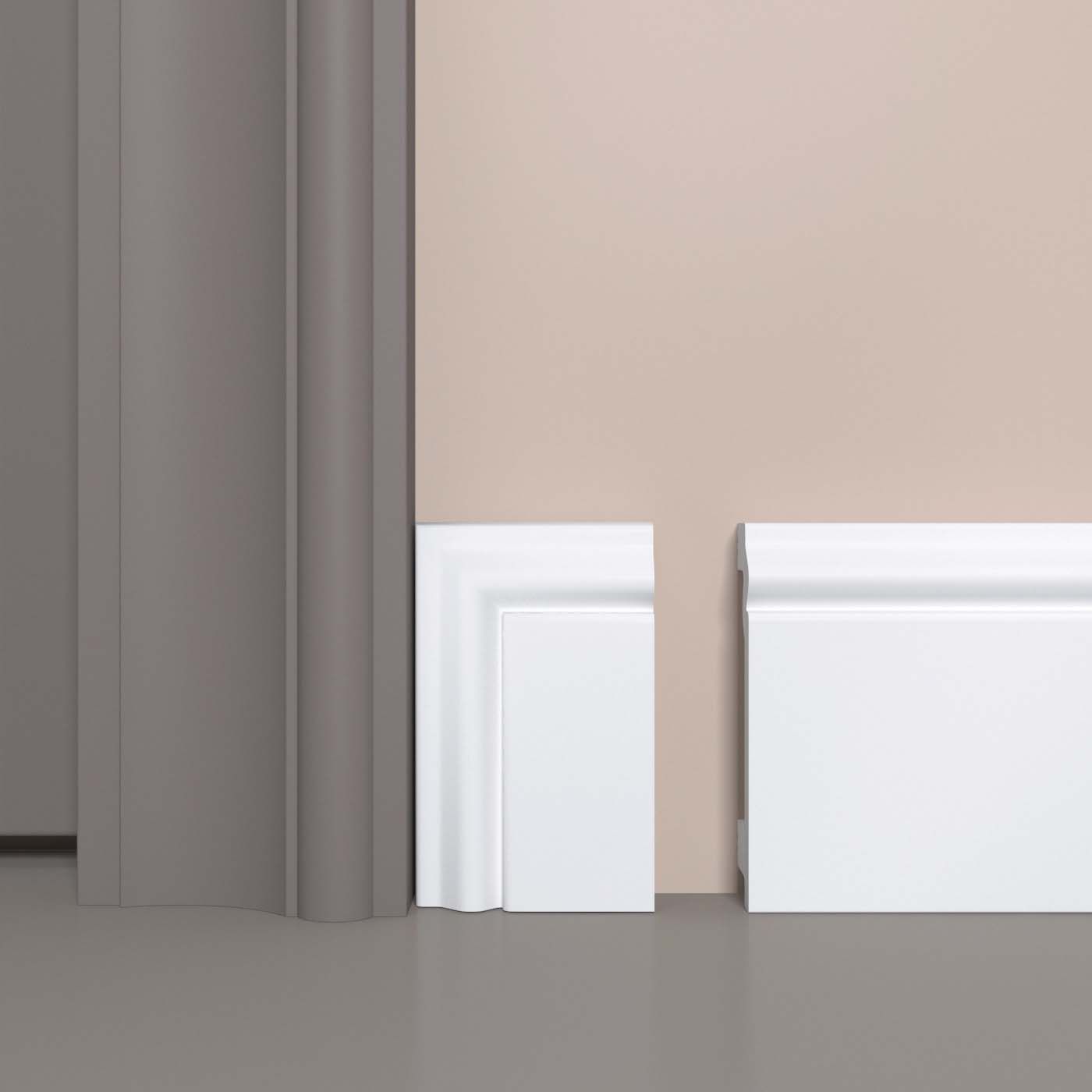 Плинтус напольный Bello Deco (Белло Деко) XPS BD П3 2000х20х80 мм, 00-00004606